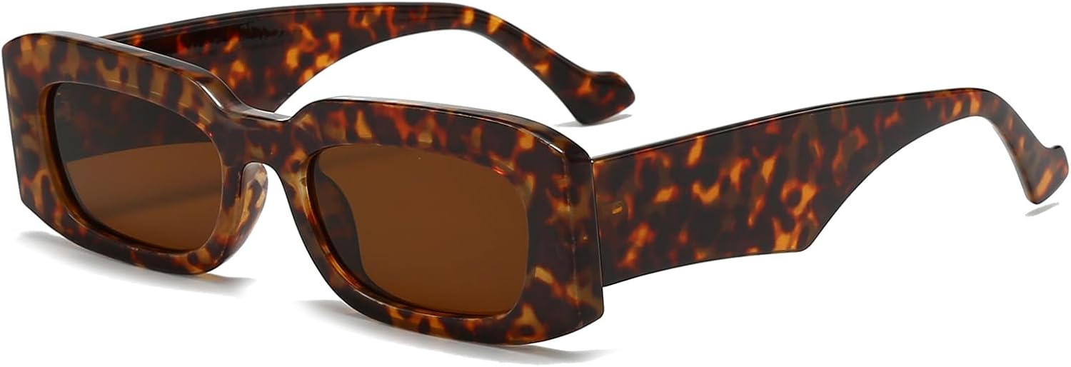 Солнцезащитные очки YAMEIZE в классической прямоугольной оправе - ретро-квадратные очки в стиле 90-х, защита от УФ-излучения UV400, для вождения и активного отдыха, для женщин и мужчин, Leopard Brown
Солнцезащитные очки YAMEIZE в классической прямоугольной оправе - ретро-квадратные очки в стиле 90-х, защита от УФ-излучения UV400, для вождения и активного отдыха, для женщин и мужчин, Leopard Brown