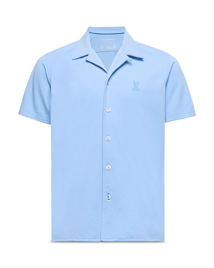 Унисекс рубашка с отложным воротником Bryan Camp с коротким рукавом - для малышей и детей постарше Psycho Bunny, синий
Унисекс рубашка с отложным воротником Bryan Camp с коротким рукавом - для малышей и детей постарше Psycho Bunny, синий