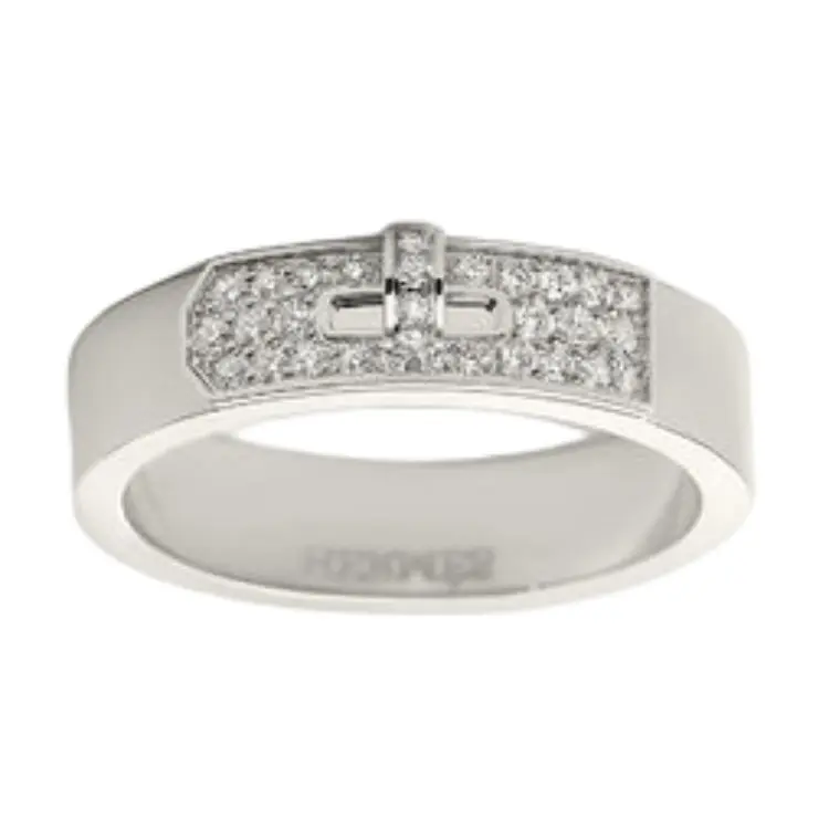 HERMES Белое золото, кольца с бриллиантами Unisex Silver
HERMES Белое золото, кольца с бриллиантами Unisex Silver