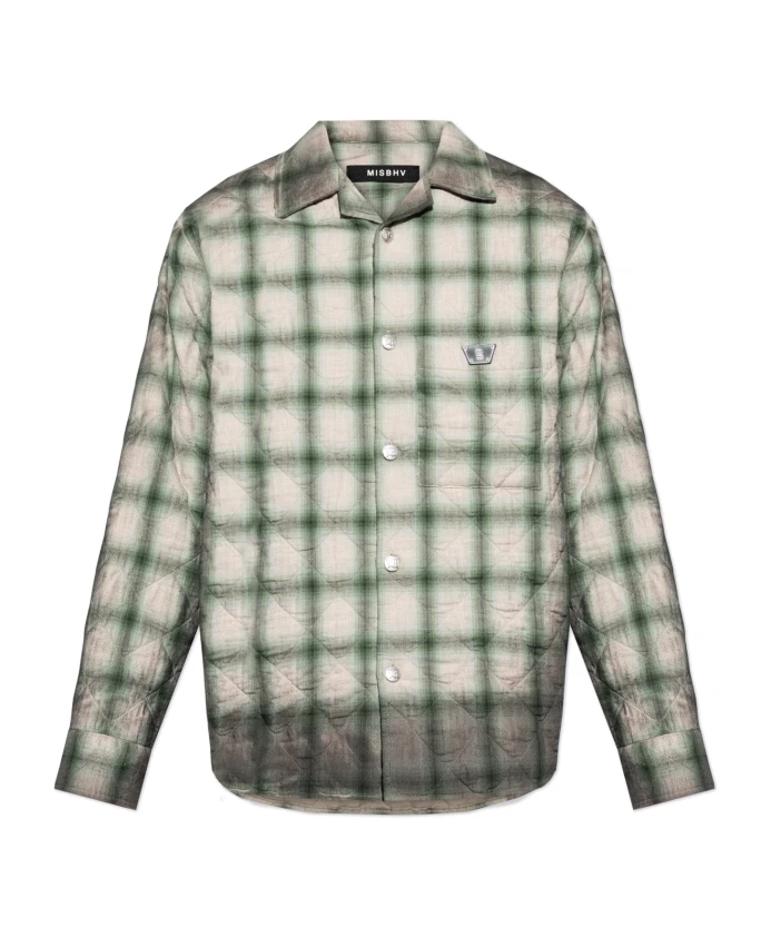Рубашка с подкладкой Misbhv, бежевый
Рубашка с подкладкой Misbhv, бежевый