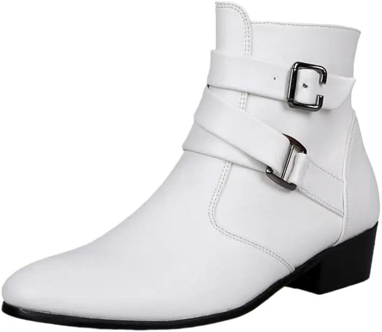 Мужские модные ботинки до щиколотки с боковым крючком, для ежедневного использования на улице и поездок, большого размера Fusecottc, белый
Мужские модные ботинки до щиколотки с боковым крючком, для ежедневного использования на улице и поездок, большого размера Fusecottc, белый