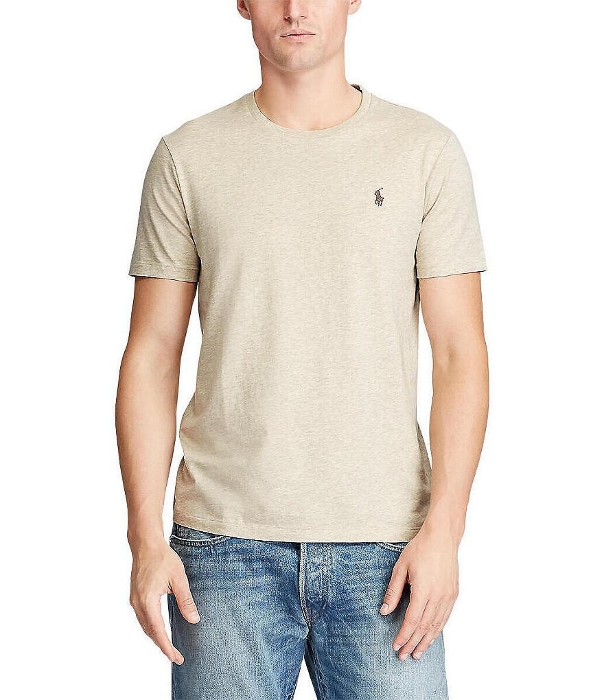 Однотонная футболка с короткими рукавами Polo Ralph Lauren Big & Tall, бежевый
Однотонная футболка с короткими рукавами Polo Ralph Lauren Big & Tall, бежевый
