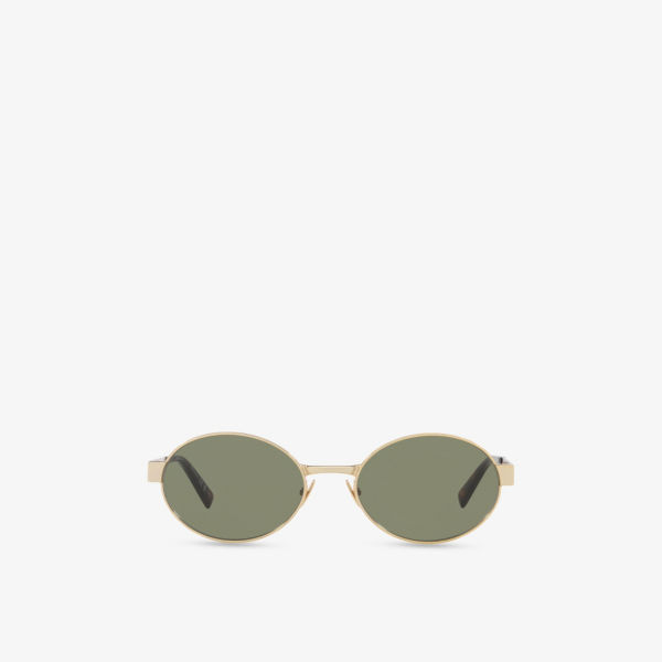 Солнцезащитные очки Saint Laurent Sl692 с металлической овальной оправой, золотой
Солнцезащитные очки Saint Laurent Sl692 с металлической овальной оправой, золотой