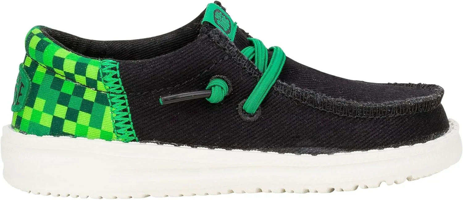 Эй, чувак, мужская обувь Wally Funk для игр (маленький ребенок/большой ребенок) Name HEYDUDE, черный/зеленый
Эй, чувак, мужская обувь Wally Funk для игр (маленький ребенок/большой ребенок) Name HEYDUDE, черный/зеленый