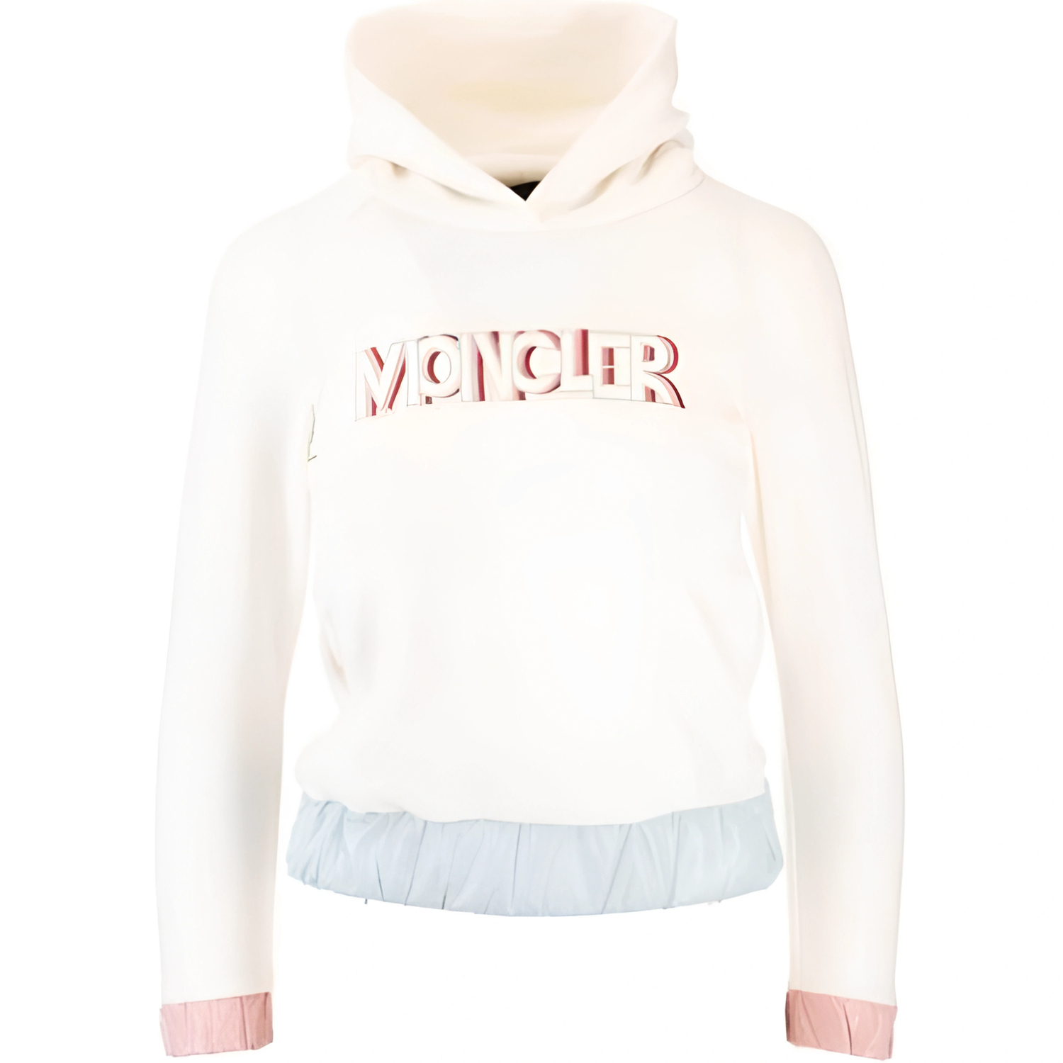 Детская толстовка Moncler, белая
Детская толстовка Moncler, белая