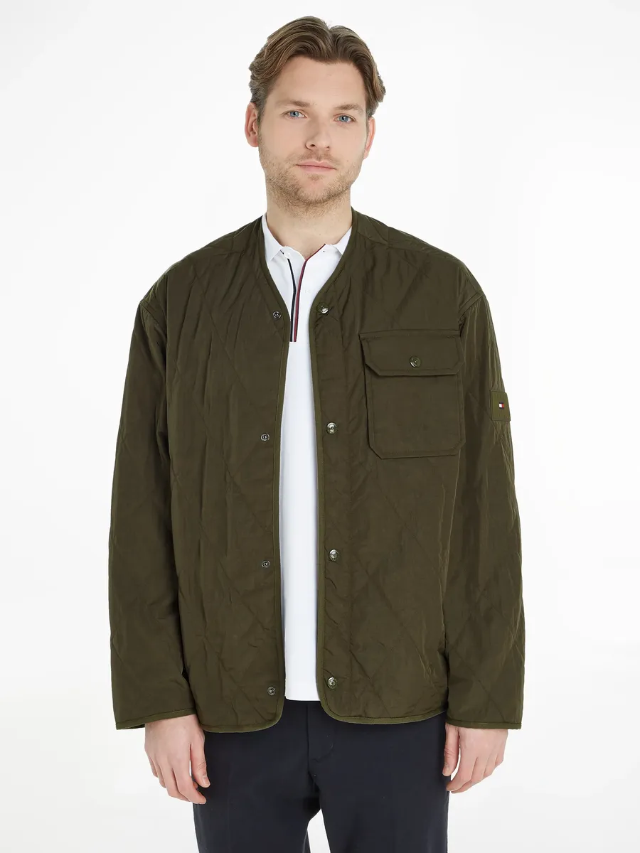 Стеганая куртка Tommy Hilfiger, зеленый
Стеганая куртка Tommy Hilfiger, зеленый