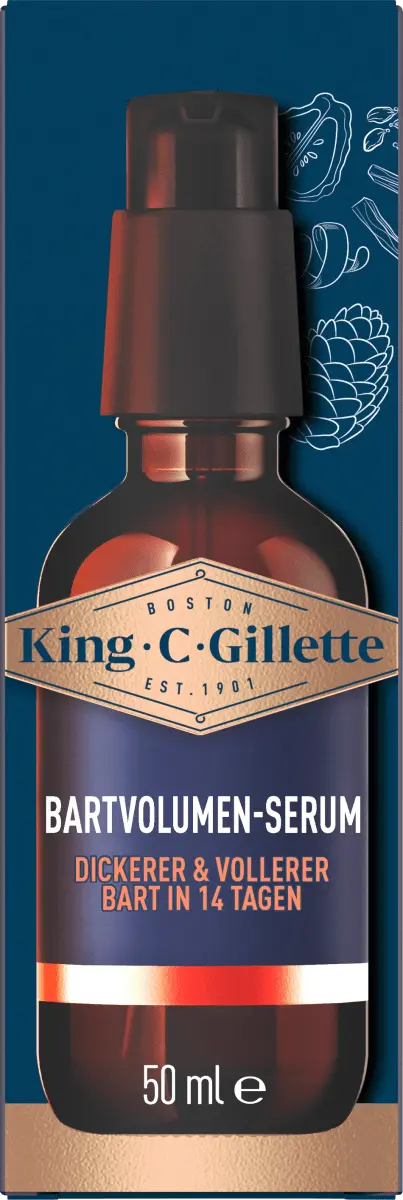 Сыворотка для объема бороды 50 мл King C. Gillette
Сыворотка для объема бороды 50 мл King C. Gillette