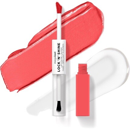 Wet 'n' Wild Megalast Lock n' Shine Двусторонняя краска для губ и прозрачный блеск с витамином Е и формулой, обогащенной маслом жожоба Shining Hybiscus
Wet 'n' Wild Megalast Lock n' Shine Двусторонняя краска для губ и прозрачный блеск с витамином Е и формулой, обогащенной маслом жожоба Shining Hybiscus