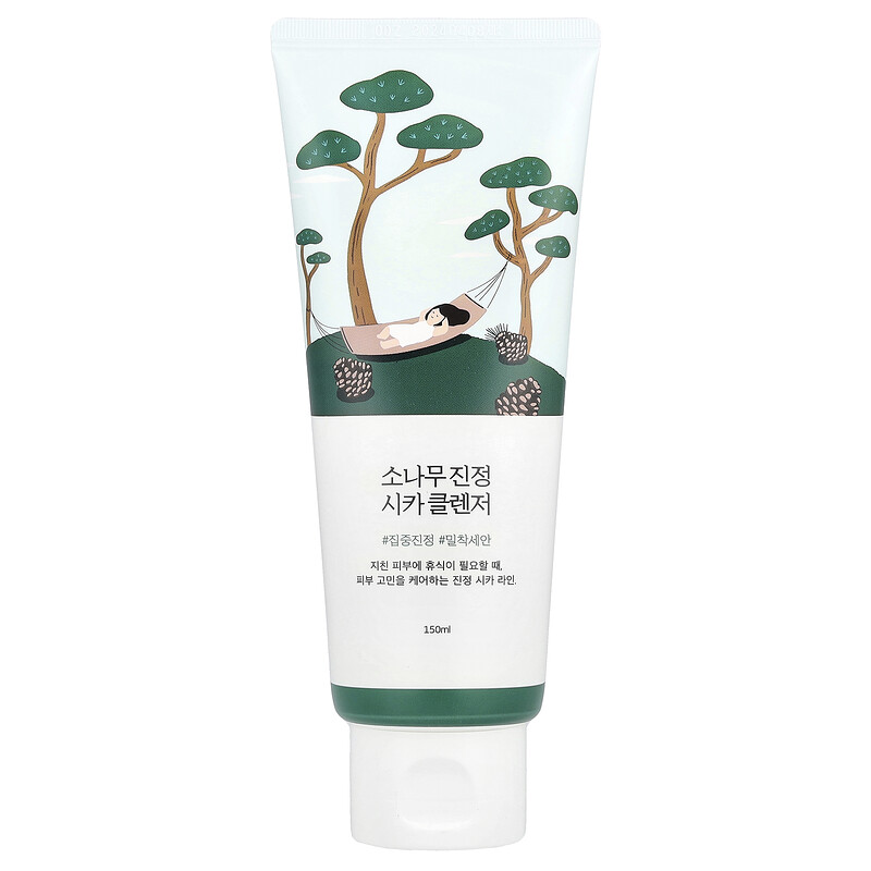 Round Lab, Успокаивающее очищающее средство с сосной, 150 мл (5,07 жидк. унц.)
Round Lab, Успокаивающее очищающее средство с сосной, 150 мл (5,07 жидк. унц.)