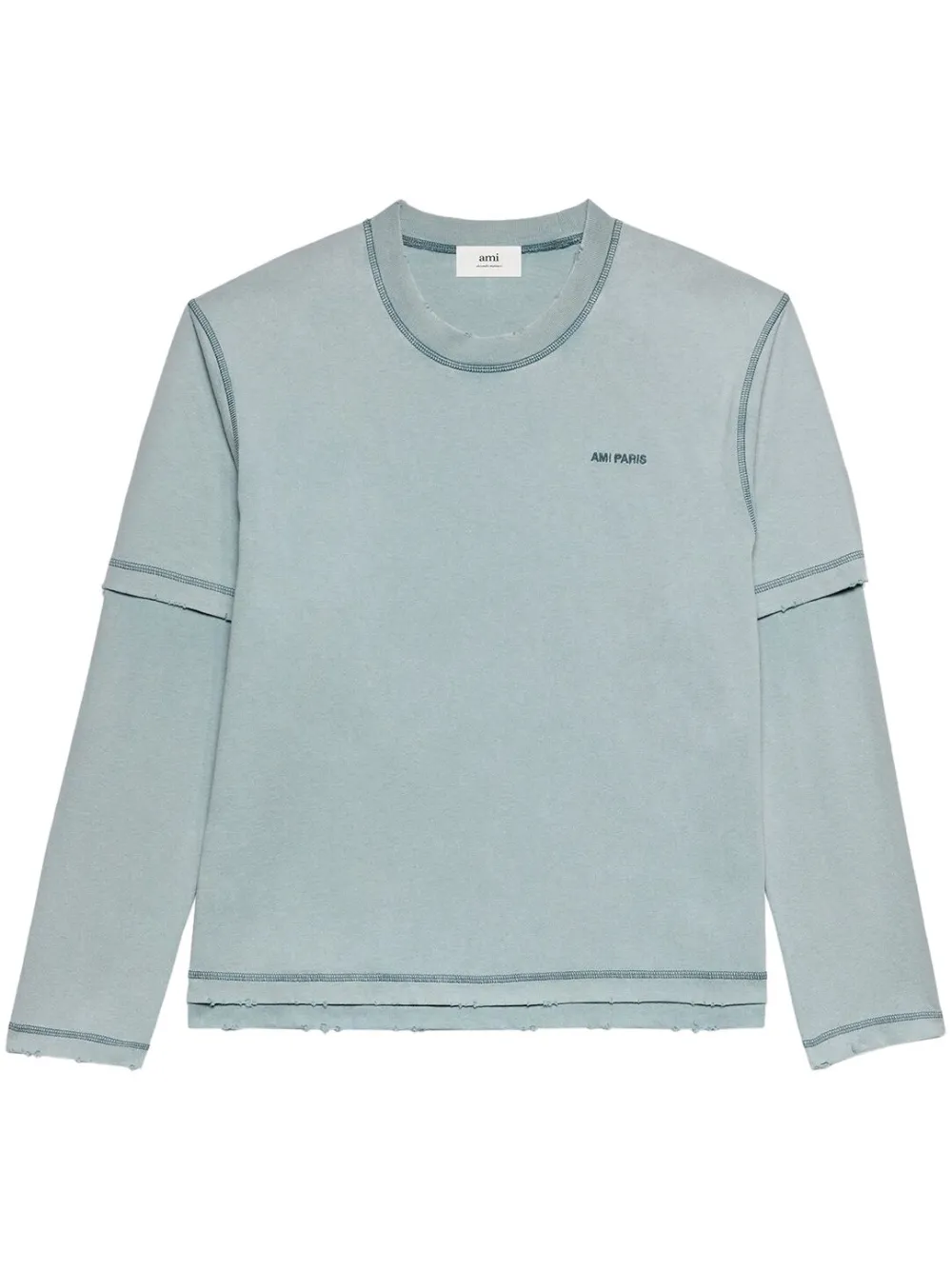 Футболка с монограммой Ami de Coeur AMI Paris, синий
Футболка с монограммой Ami de Coeur AMI Paris, синий