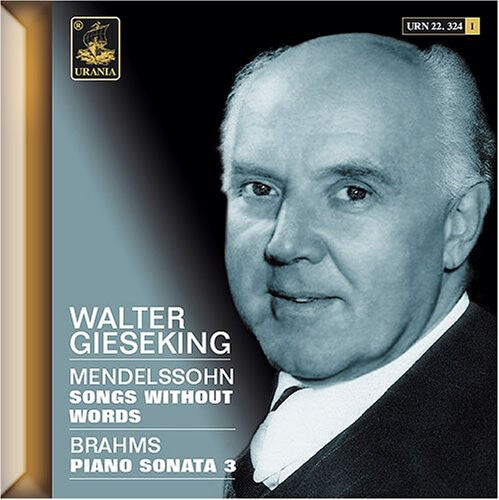 CD диск Mendelssohn / Brahms / Gieseking: Lieder Ohne Worte 
CD диск Mendelssohn / Brahms / Gieseking: Lieder Ohne Worte