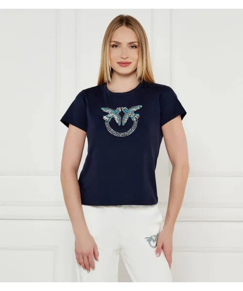 Футболка Квентина Regular fit Pinko, синий
Футболка Квентина Regular fit Pinko, синий