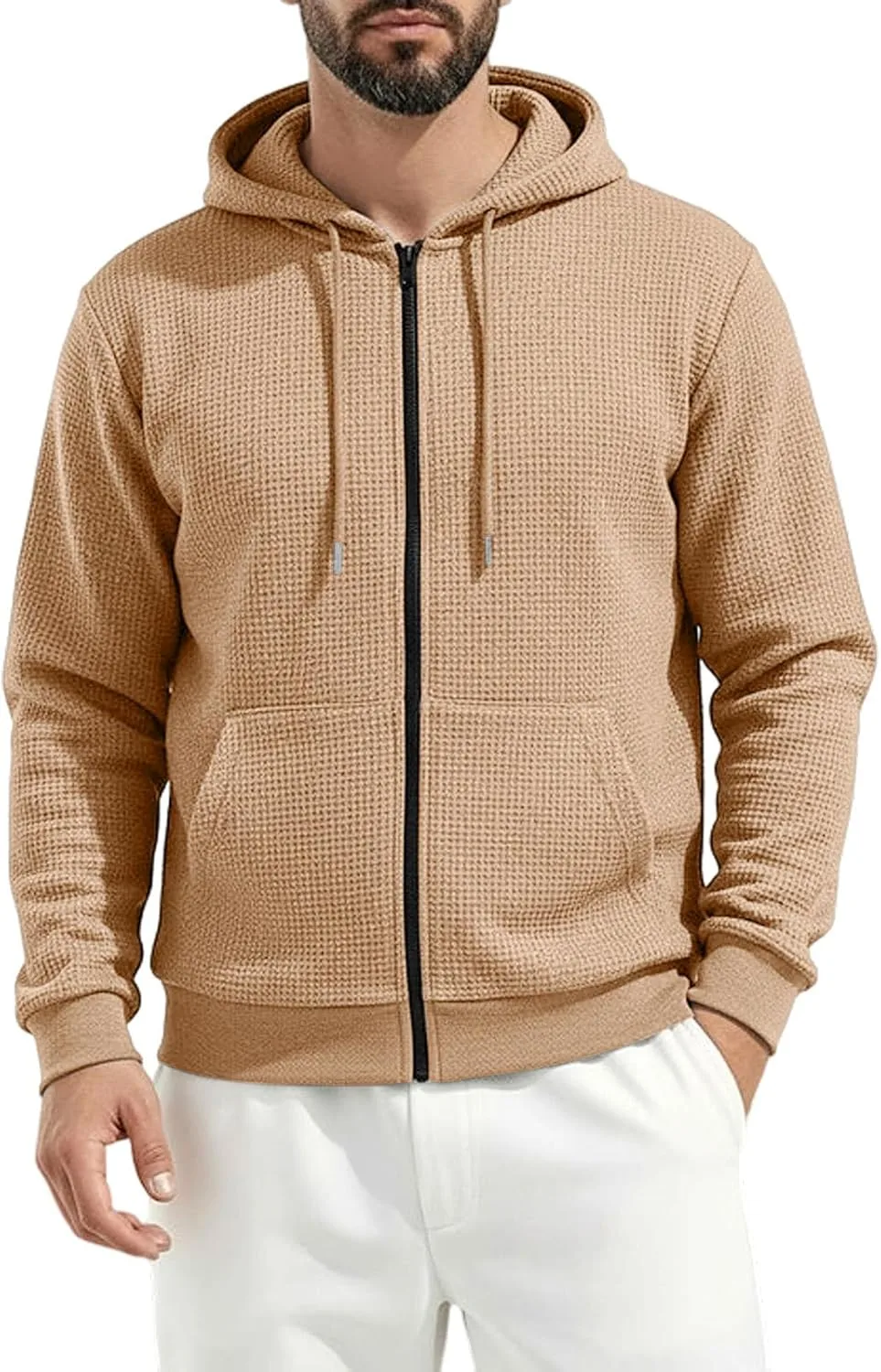 Мужская толстовка с молнией — мягкая и теплая, однотонная, для отдыха и повседневной носки
Мужская толстовка с молнией — мягкая и теплая, однотонная, для отдыха и повседневной носки