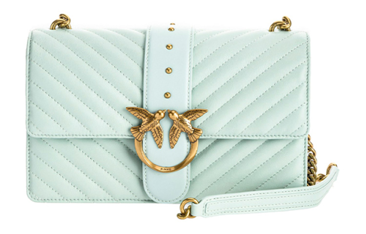 PINKO Кожаная сумка через плечо, женская сумка-кроссбод мятно-зеленого цвета
PINKO Кожаная сумка через плечо, женская сумка-кроссбод мятно-зеленого цвета