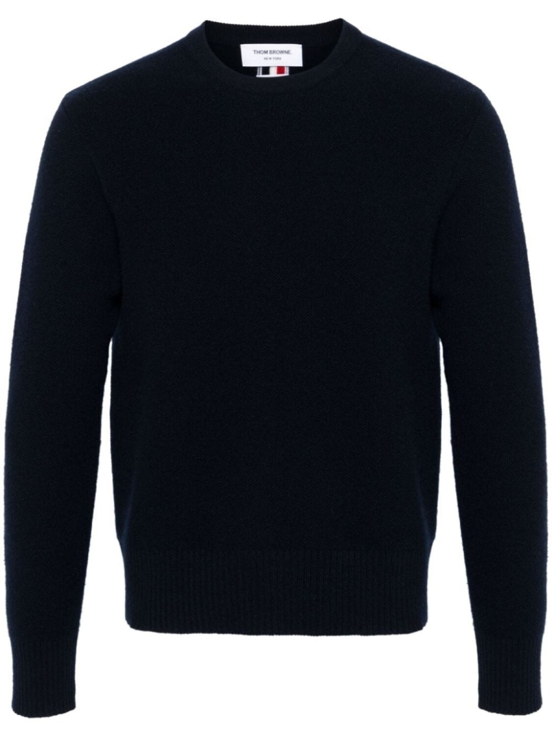 Thom Browne шерстяной джемпер с полосками RWB, синий
Thom Browne шерстяной джемпер с полосками RWB, синий