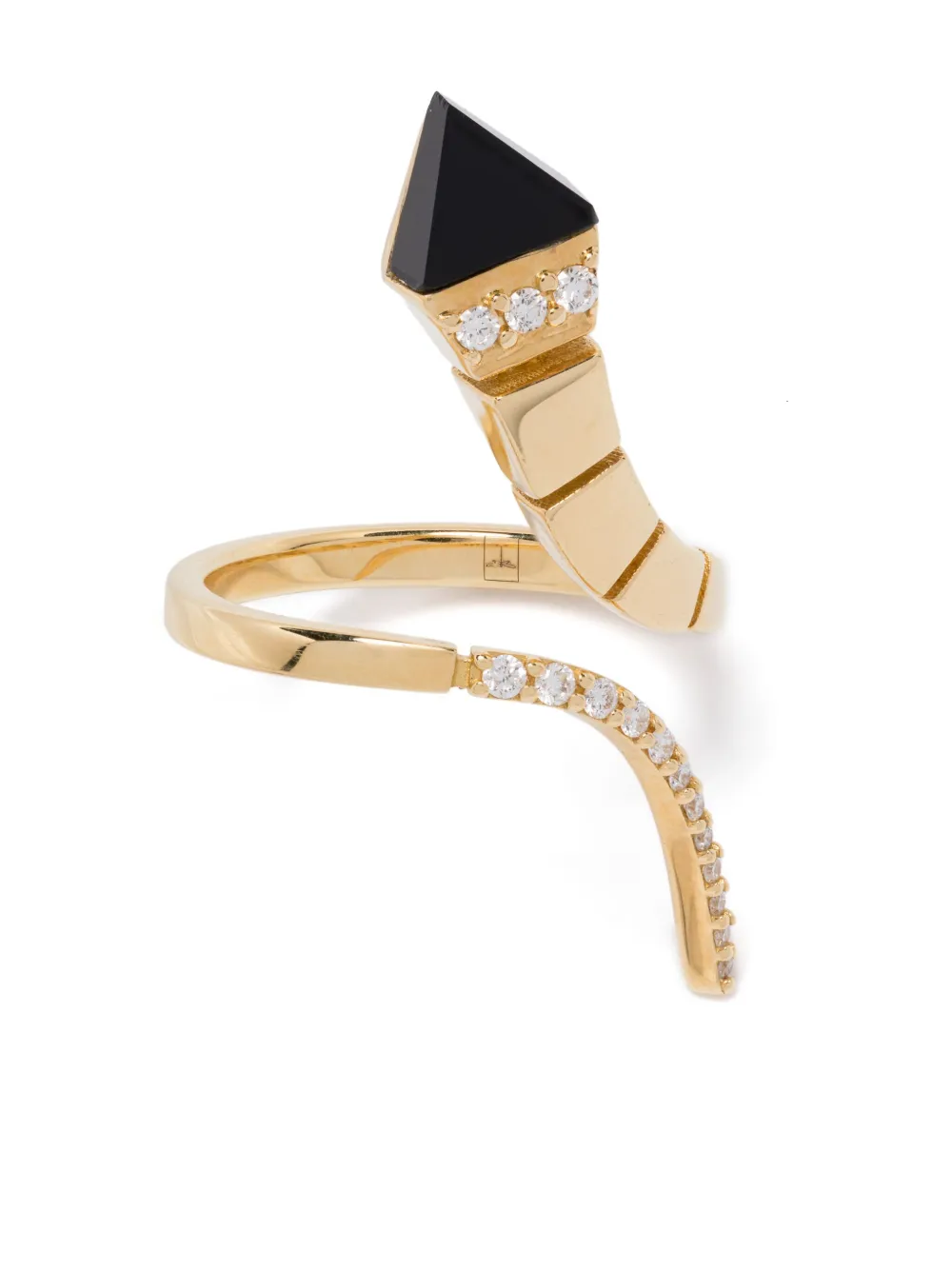 Кольцо Temptation из розового золота с бриллиантами и ониксом Anapsara, золотой
Кольцо Temptation из розового золота с бриллиантами и ониксом Anapsara, золотой