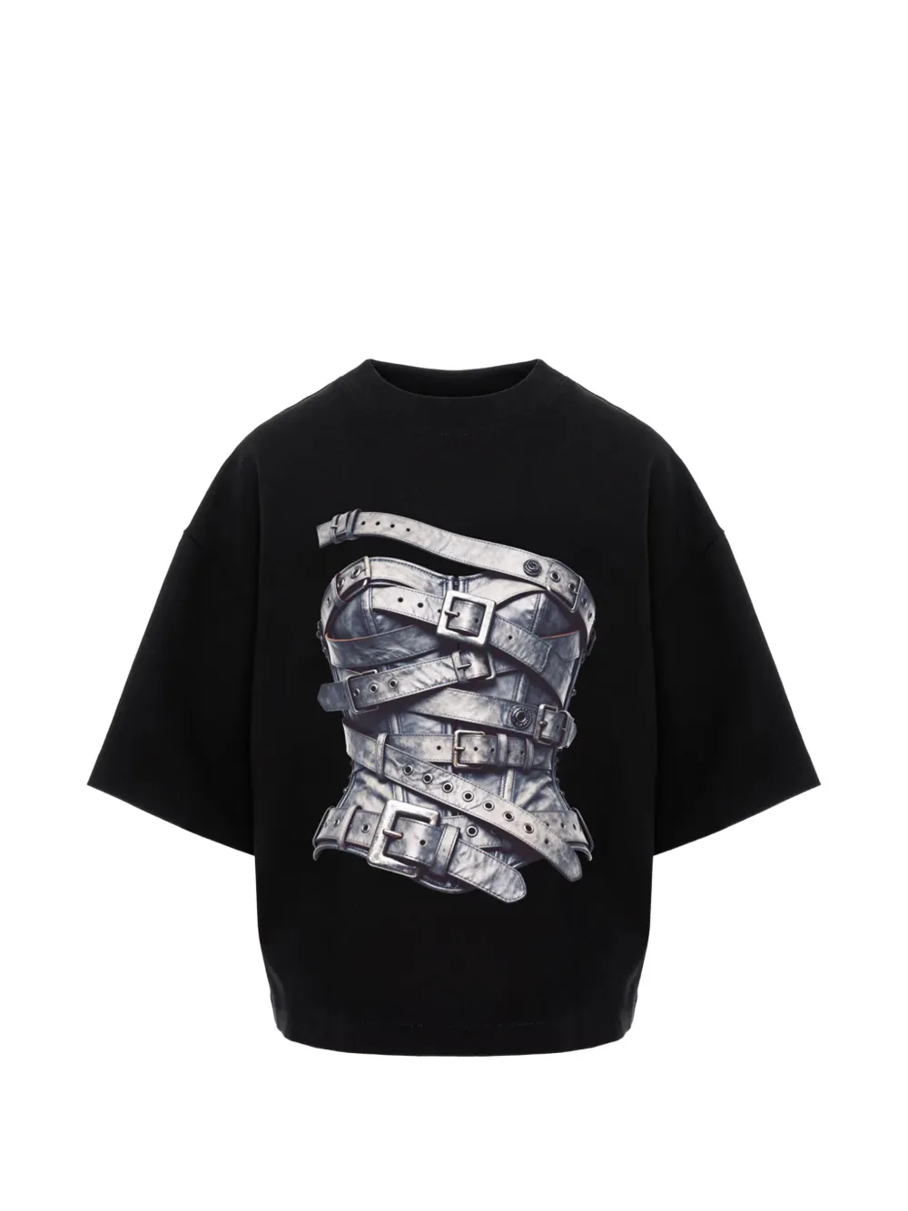 Футболка с принтом «ремни» Hamza, черный
Футболка с принтом «ремни» Hamza, черный