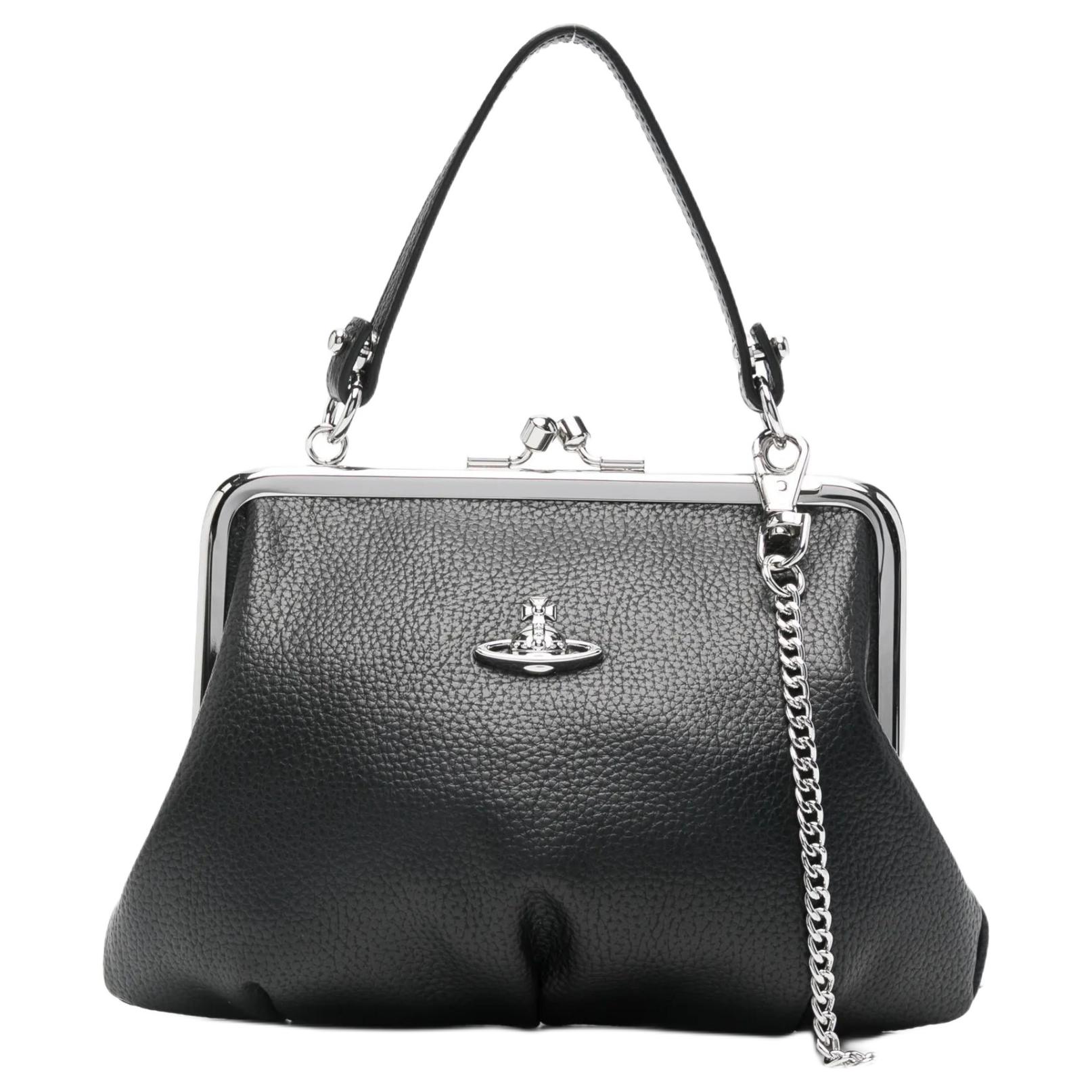 Vivienne Westwood Сумка Granny Frame через плечо из коровьей кожи для женщин, черная
Vivienne Westwood Сумка Granny Frame через плечо из коровьей кожи для женщин, черная