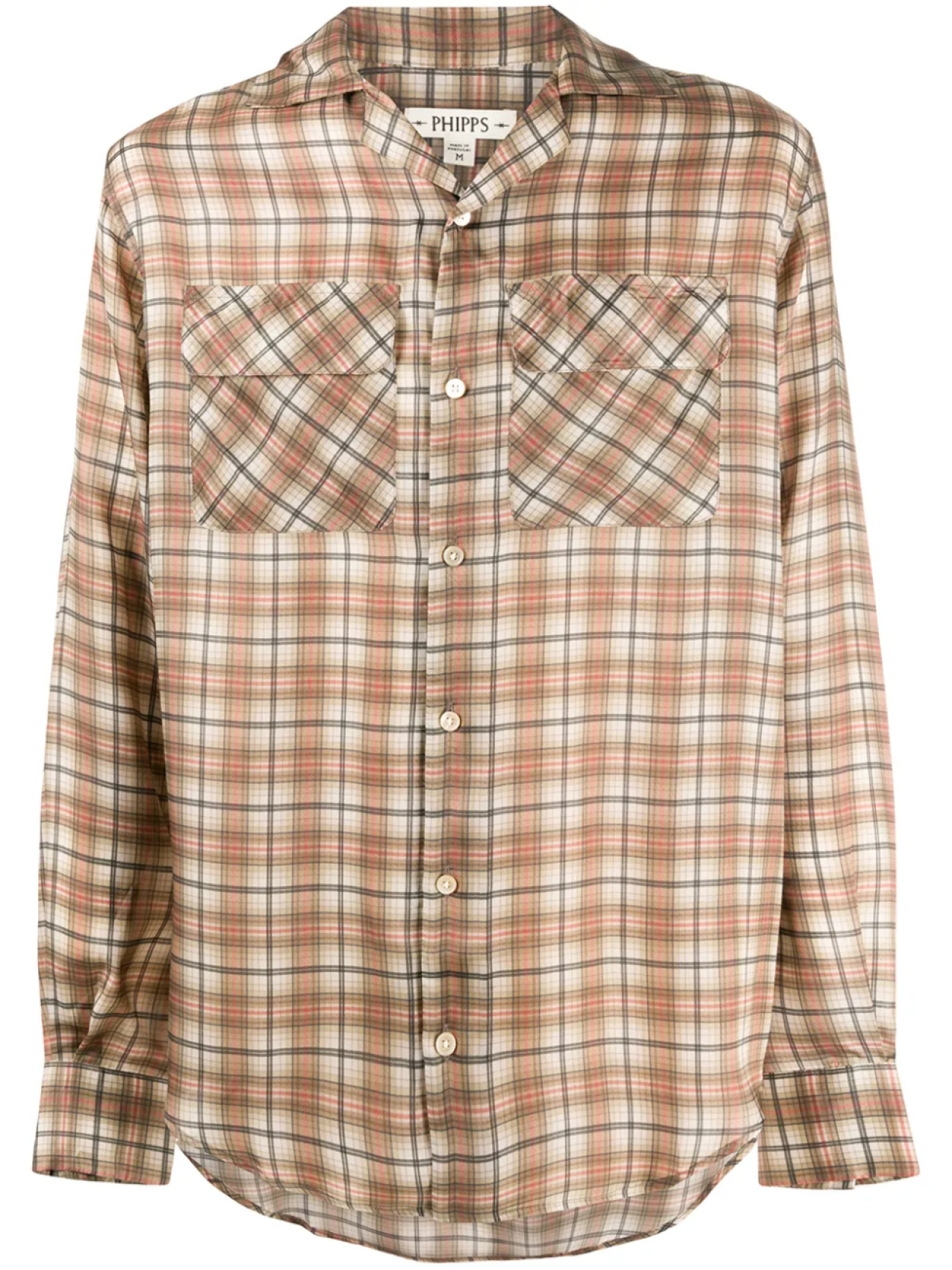 Phipps клетчатая рубашка с длинными рукавами, нейтральный
Phipps клетчатая рубашка с длинными рукавами, нейтральный