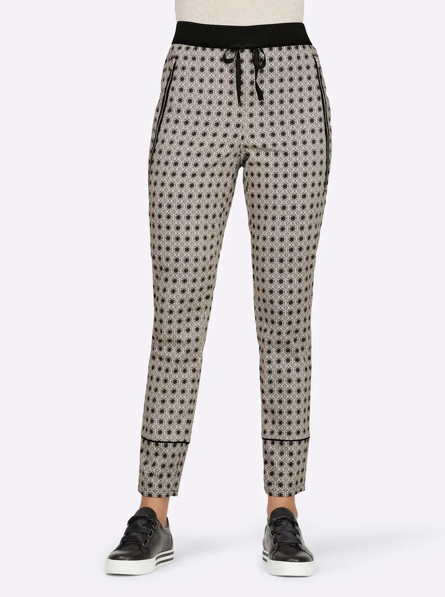 Брюки-слипоны RICK CARDONA by Heine, цвет Schwarz-Bedruckt
Брюки-слипоны RICK CARDONA by Heine, цвет Schwarz-Bedruckt