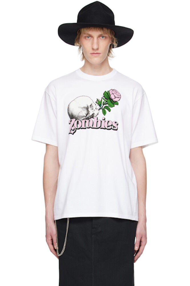 Белая футболка с рисунком UNDERCOVER
Белая футболка с рисунком UNDERCOVER