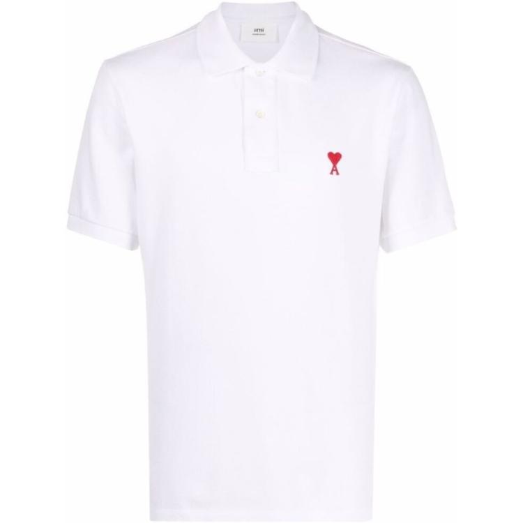 Вышитая поло Ami Paris Ami De Coeur AMIPARIS, белый
Вышитая поло Ami Paris Ami De Coeur AMIPARIS, белый
