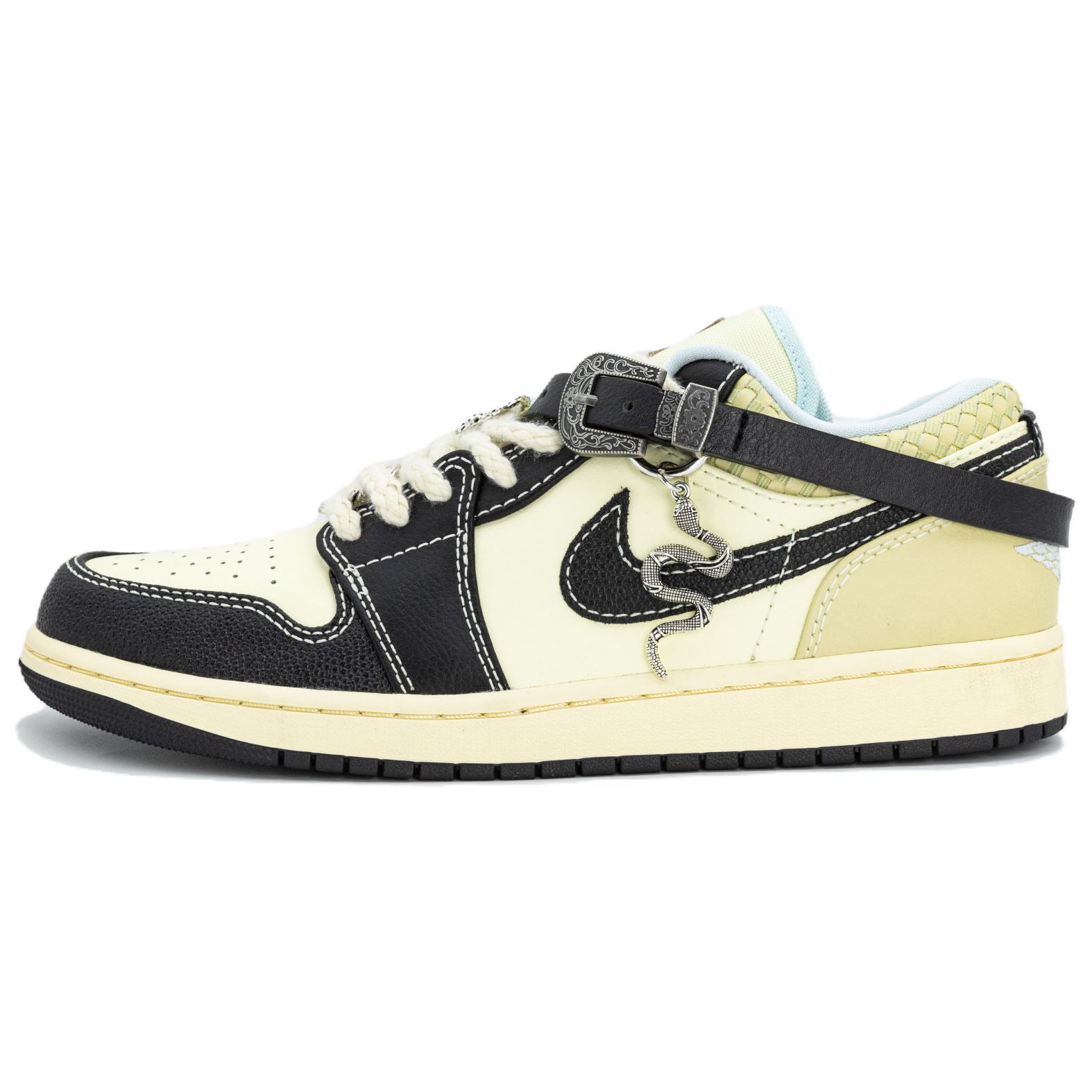 Jordan Баскетбольные кроссовки Air 1 Anti-Slip, износостойкие, низкие, винтажные, мужские, бежево-черные
Jordan Баскетбольные кроссовки Air 1 Anti-Slip, износостойкие, низкие, винтажные, мужские, бежево-черные