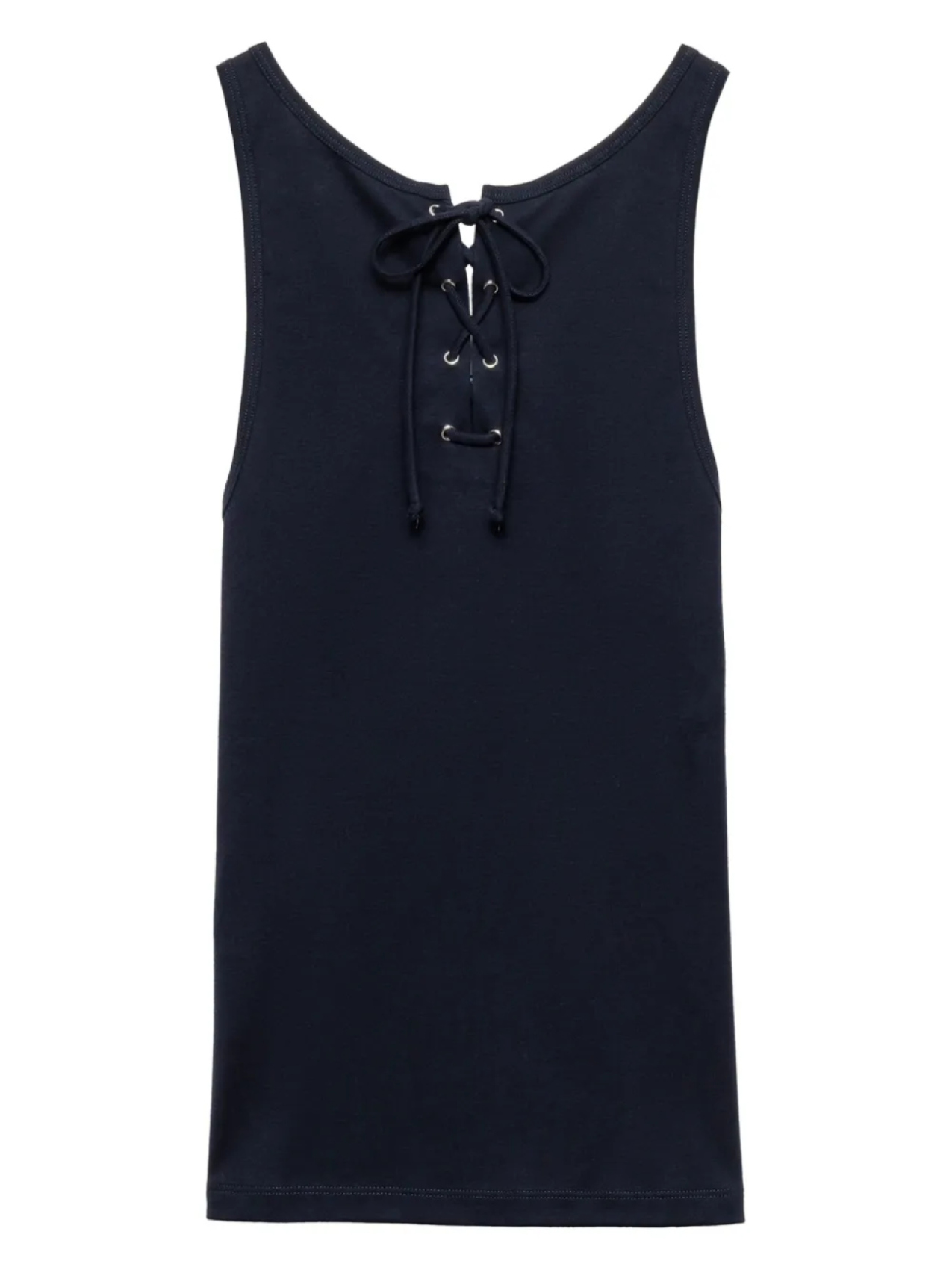 Майка со шнуровкой Prada, синий
Майка со шнуровкой Prada, синий