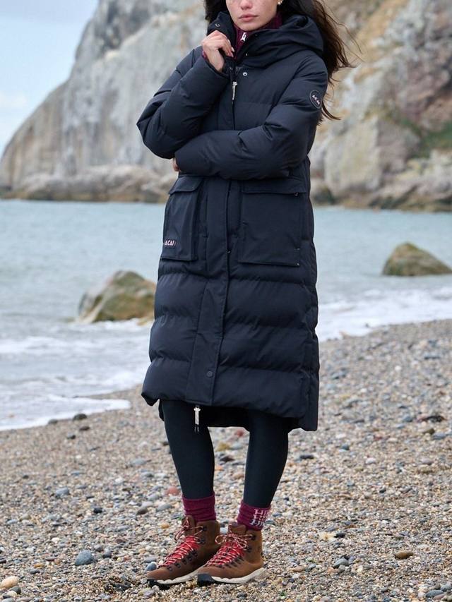 Женское длинное пальто кокон ACAI, Black
Женское длинное пальто кокон ACAI, Black