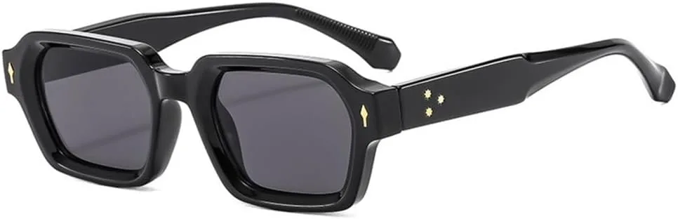 Ретро маленькие квадратные солнцезащитные очки для женщин и мужчин с заклепками, модные очки, роскошные солнцезащитные очки UV400 для женщин LJTJTAV, Black
Ретро маленькие квадратные солнцезащитные очки для женщин и мужчин с заклепками, модные очки, роскошные солнцезащитные очки UV400 для женщин LJTJTAV, Black