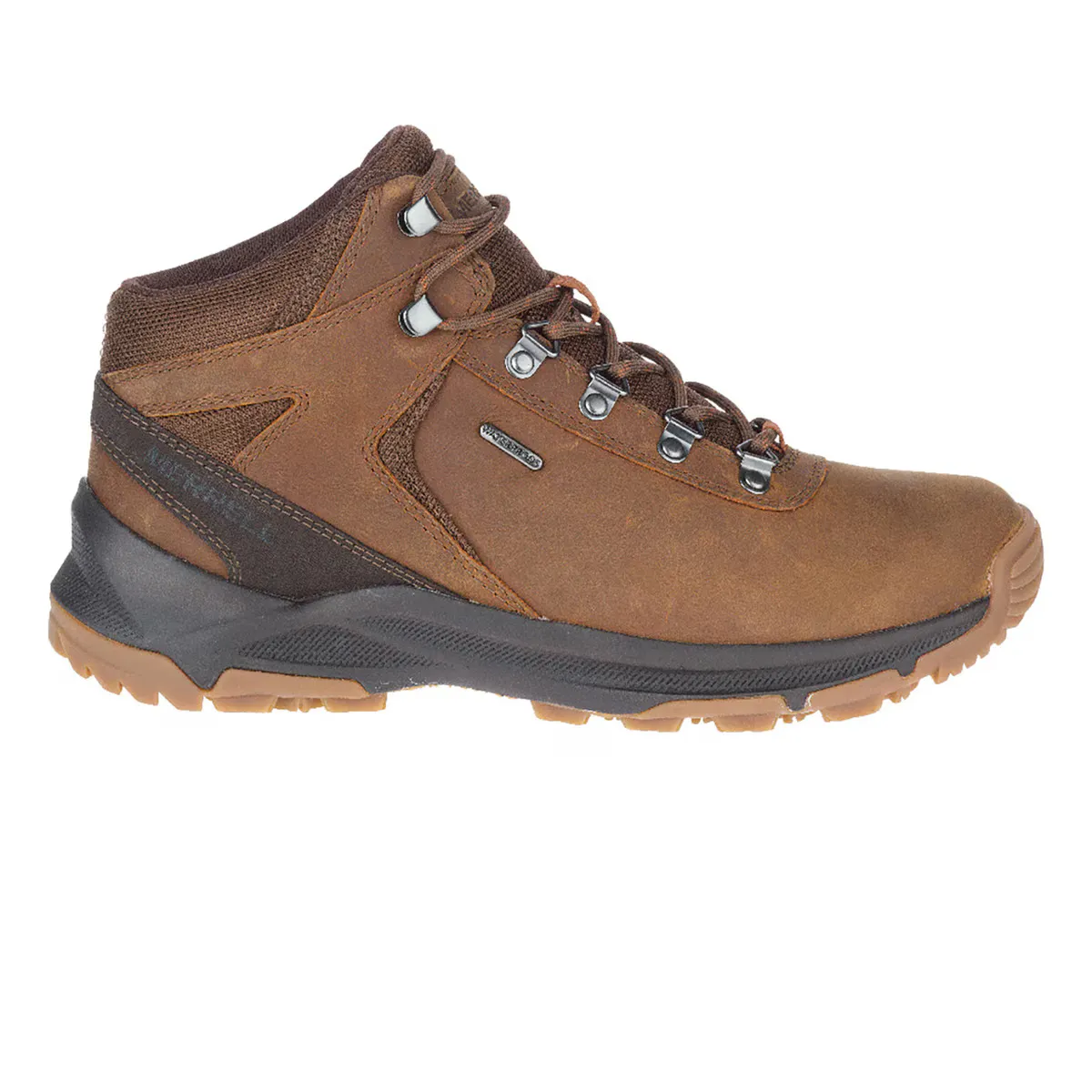 Ботинки для походов Merrell Men's Erie Mid LTR WP, коричневый 
Ботинки для походов Merrell Men's Erie Mid LTR WP, коричневый
