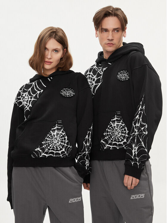 Толстовка оверсайз 2005, черный 
Толстовка оверсайз 2005, черный