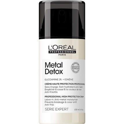 Несмываемый несмываемый крем с антиметаллической защитой Metal Detox для поврежденных волос 100 мл, L'Oreal
Несмываемый несмываемый крем с антиметаллической защитой Metal Detox для поврежденных волос 100 мл, L'Oreal