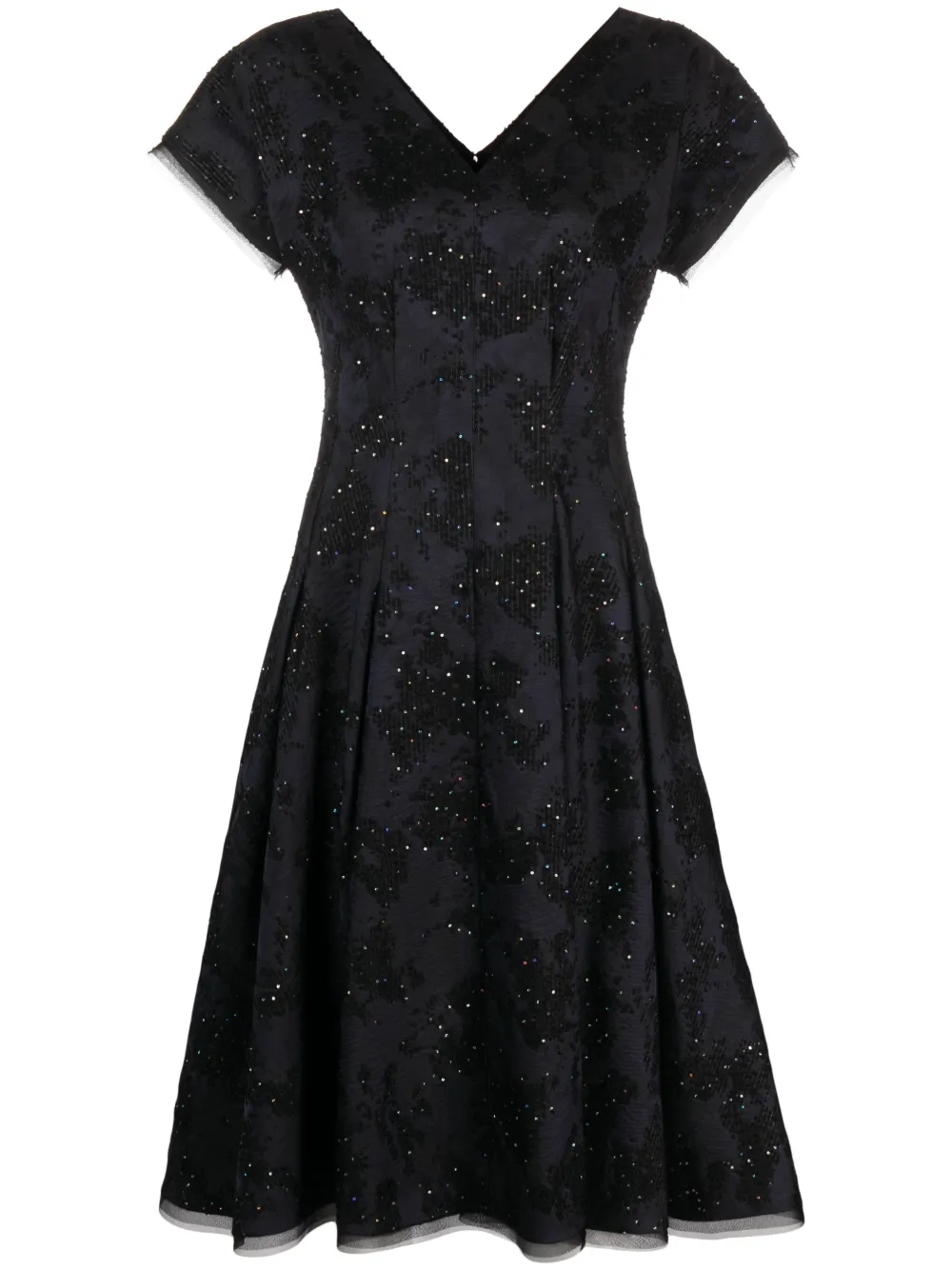 Платье миди с жаккардовым узором Talbot Runhof, синий
Платье миди с жаккардовым узором Talbot Runhof, синий