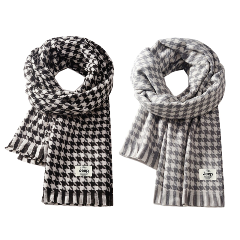 Jeep Универсальный вязаный шарф унисекс, 2 Pack (Black+Gray)
Jeep Универсальный вязаный шарф унисекс, 2 Pack (Black+Gray)