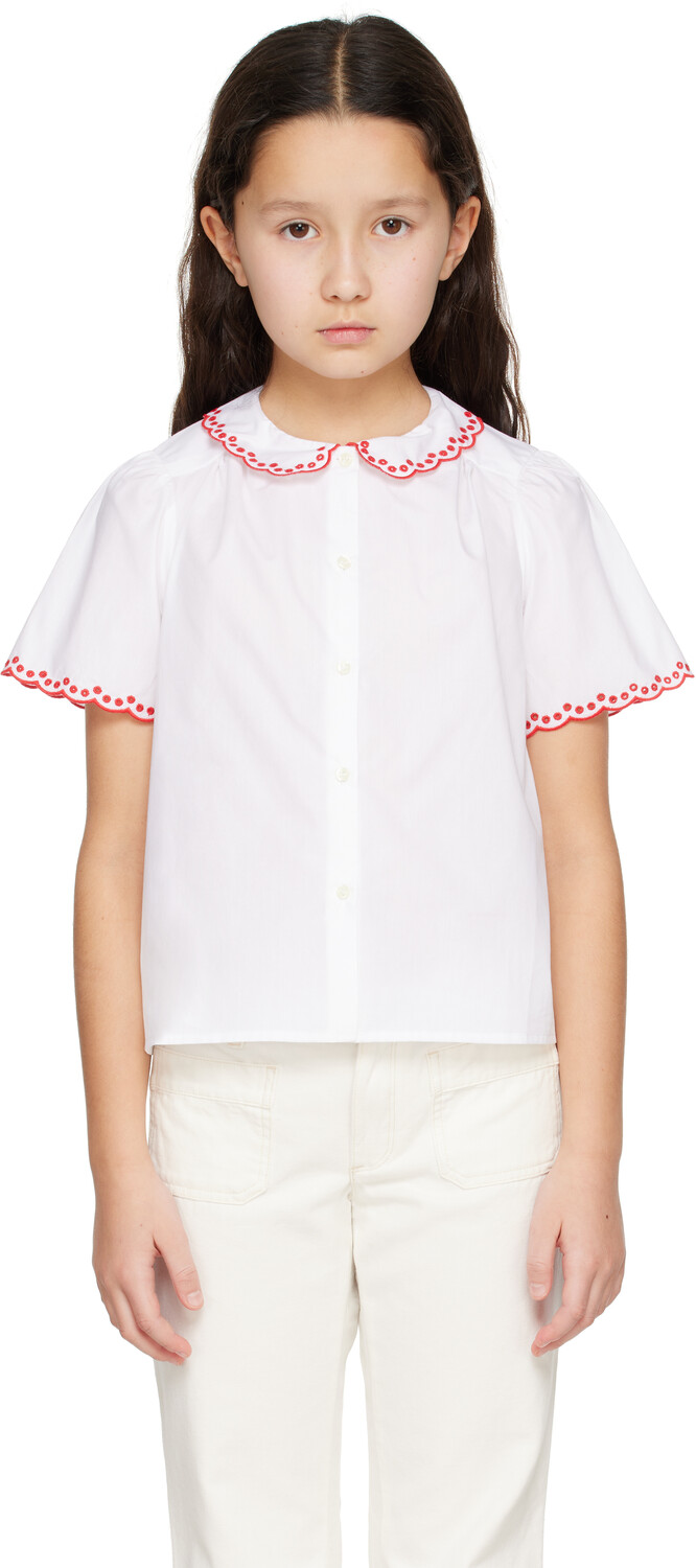 Детская белая блузка Ezzie Bonpoint
Детская белая блузка Ezzie Bonpoint