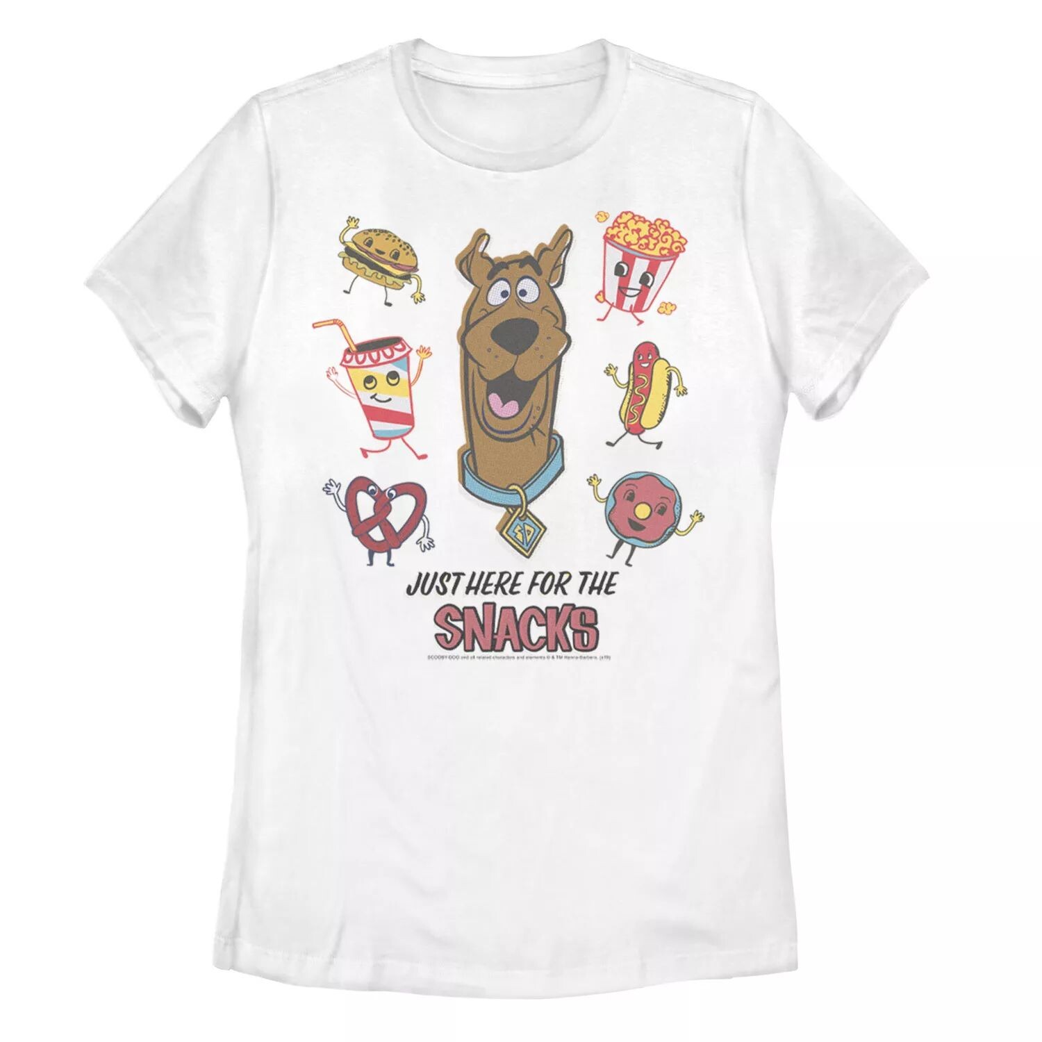 Футболка «Скуби-Ду для юниоров просто здесь, чтобы перекусить» Licensed Character, белый
Футболка «Скуби-Ду для юниоров просто здесь, чтобы перекусить» Licensed Character, белый