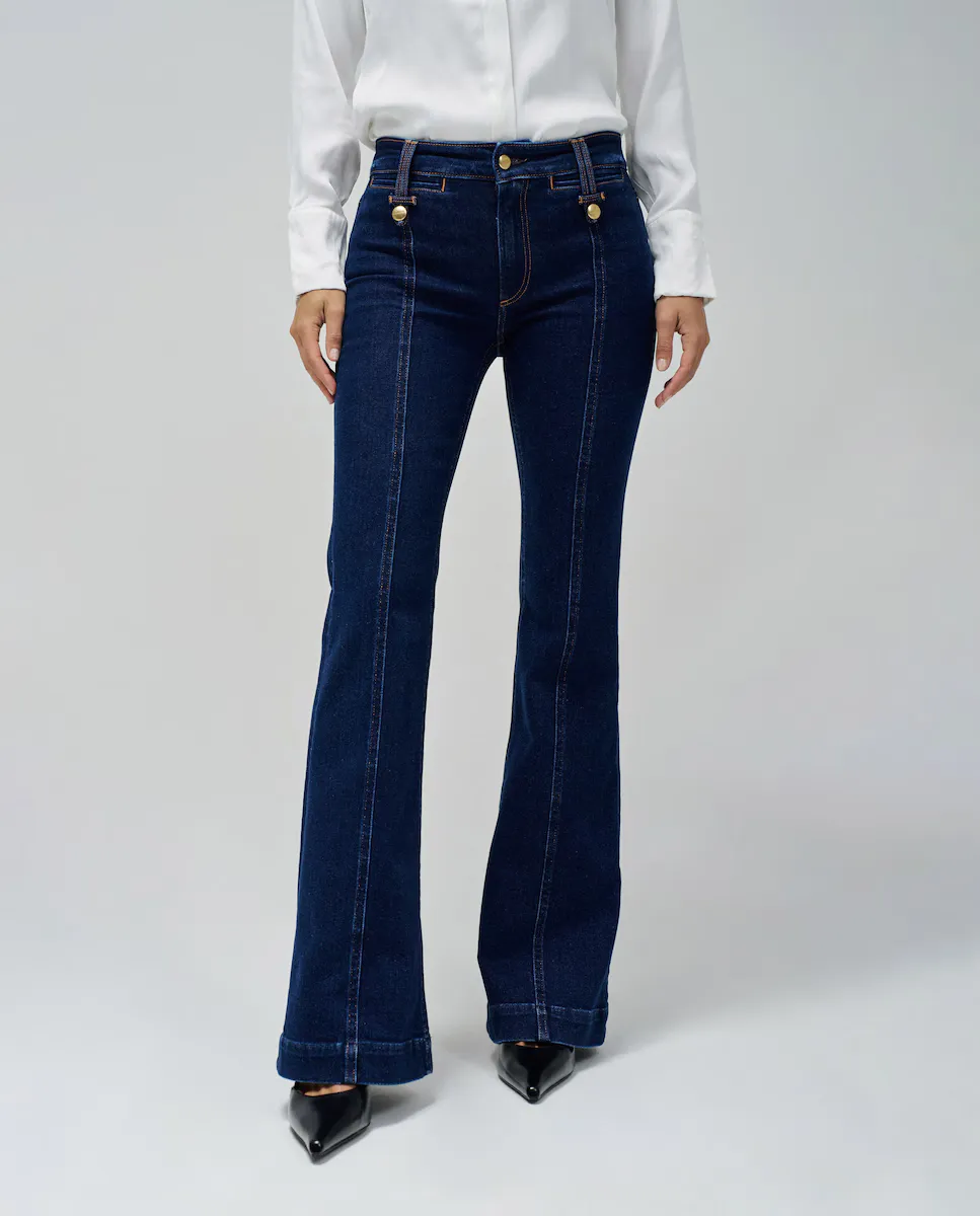 Женские расклешенные джинсы средней посадки с эффектом пуш-ап Destiny Salsa Jeans, синий
Женские расклешенные джинсы средней посадки с эффектом пуш-ап Destiny Salsa Jeans, синий