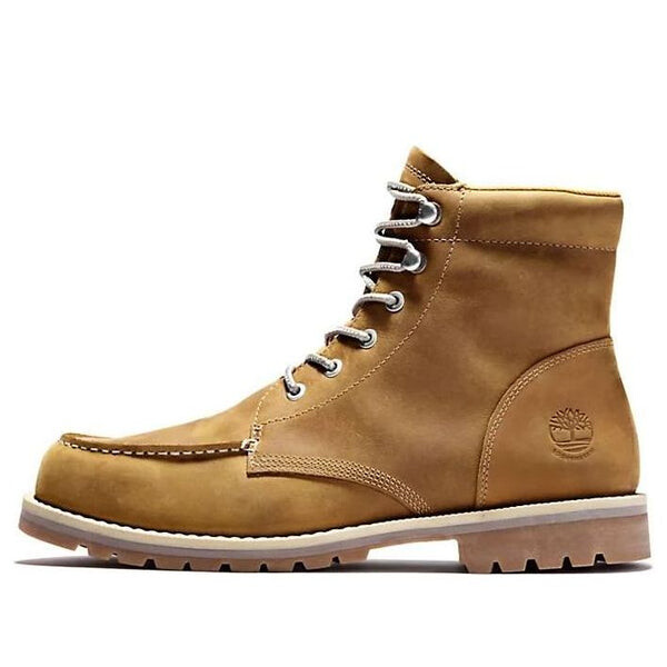 Кроссовки redwood falls waterproof moc-toe boot 'wheat full-grain' Timberland, желтый 
Кроссовки redwood falls waterproof moc-toe boot 'wheat full-grain' Timberland, желтый