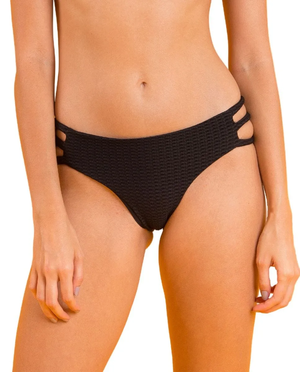 Гладкие бразильские плавки бикини Río de Sol, черный
Гладкие бразильские плавки бикини Río de Sol, черный