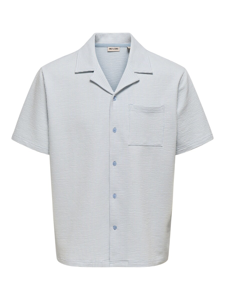 Рубашка на пуговицах классического кроя Only & Sons ONSKian, синий
Рубашка на пуговицах классического кроя Only & Sons ONSKian, синий