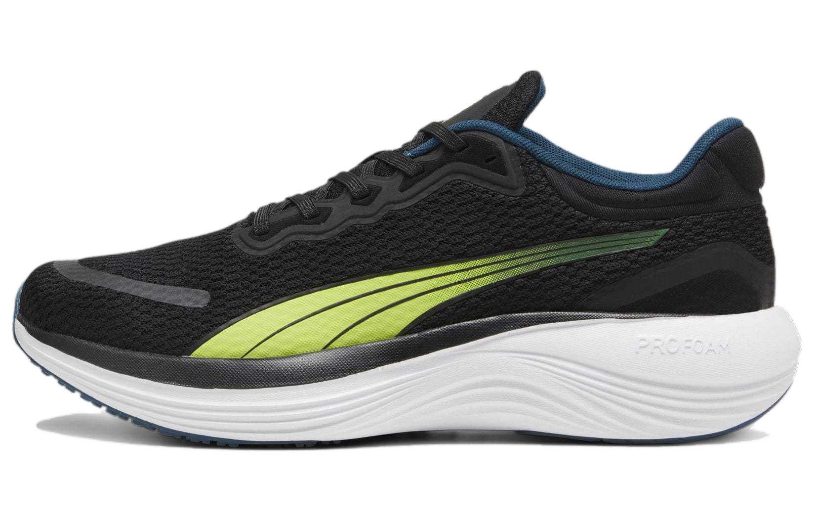 PUMA Сканд Про противоскользящие низкие кроссовки для тренировок и бега унисекс черно-зеленые, цвет Black Green 
PUMA Сканд Про противоскользящие низкие кроссовки для тренировок и бега унисекс черно-зеленые, цвет Black Green