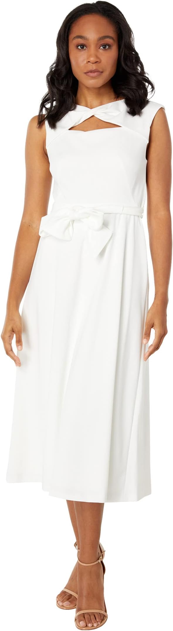 Платье Calvin Klein Long Scuba Crepe Dress with Waist Tie, White
Платье Calvin Klein Long Scuba Crepe Dress with Waist Tie, White