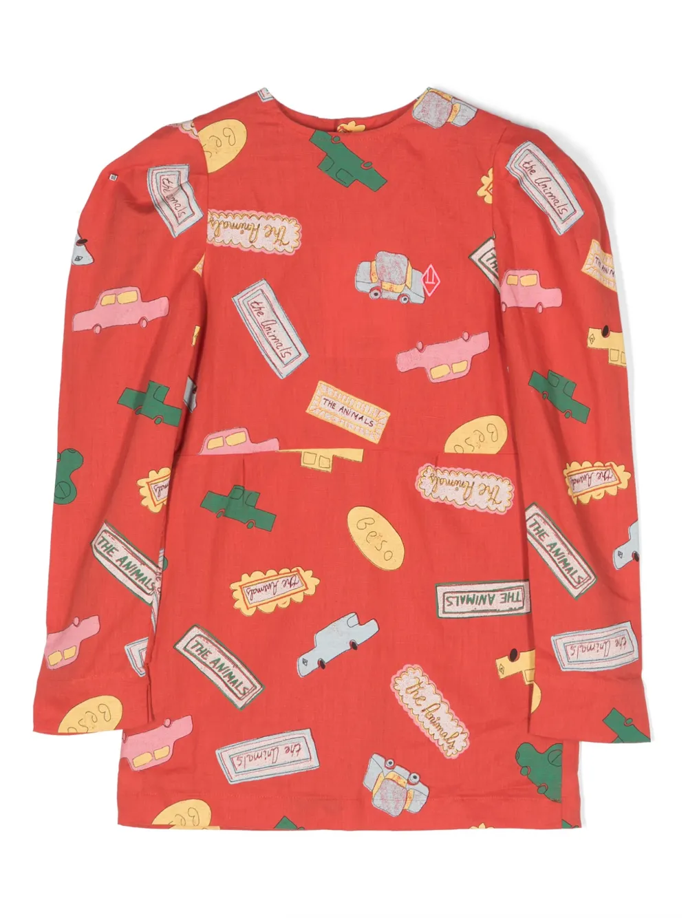 Платье мини Otter с графичным принтом The Animals Observatory, красный
Платье мини Otter с графичным принтом The Animals Observatory, красный