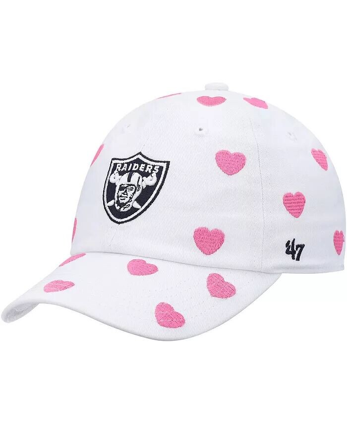 Белая регулируемая шапка для девочек Toddler '47 Las Vegas Raiders Surprise Clean Up '47 Brand, белый
Белая регулируемая шапка для девочек Toddler '47 Las Vegas Raiders Surprise Clean Up '47 Brand, белый
