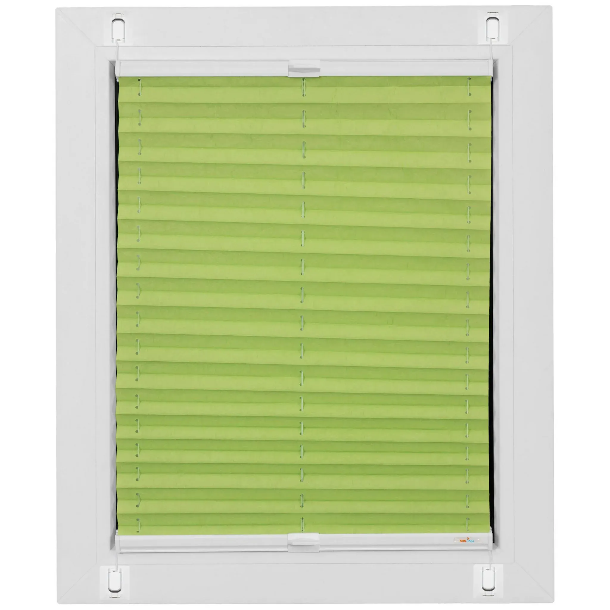 Жалюзи-плиссе Sunlines «Start-up Style Crush», непрозрачные, без сверления, натяжные, склеенные с помощью соединительной клейкой пластины, цвет apfelgrün
Жалюзи-плиссе Sunlines «Start-up Style Crush», непрозрачные, без сверления, натяжные, склеенные с помощью соединительной клейкой пластины, цвет apfelgrün