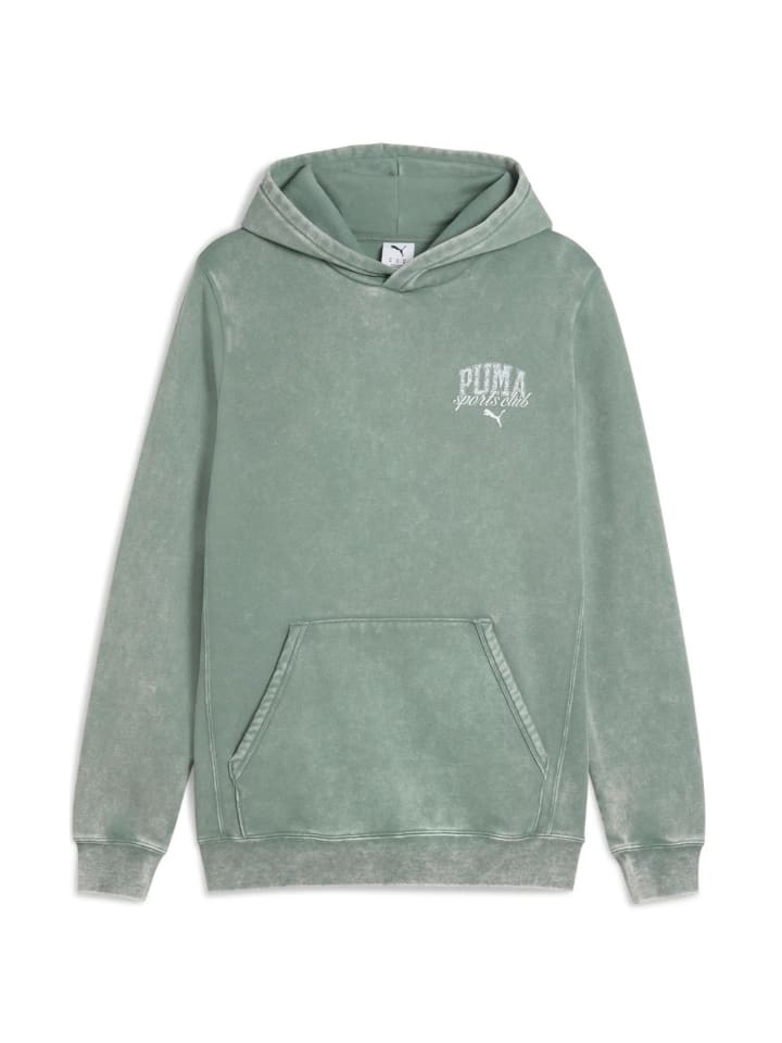 Худи с потертостями зеленого цвета Puma
Худи с потертостями зеленого цвета Puma