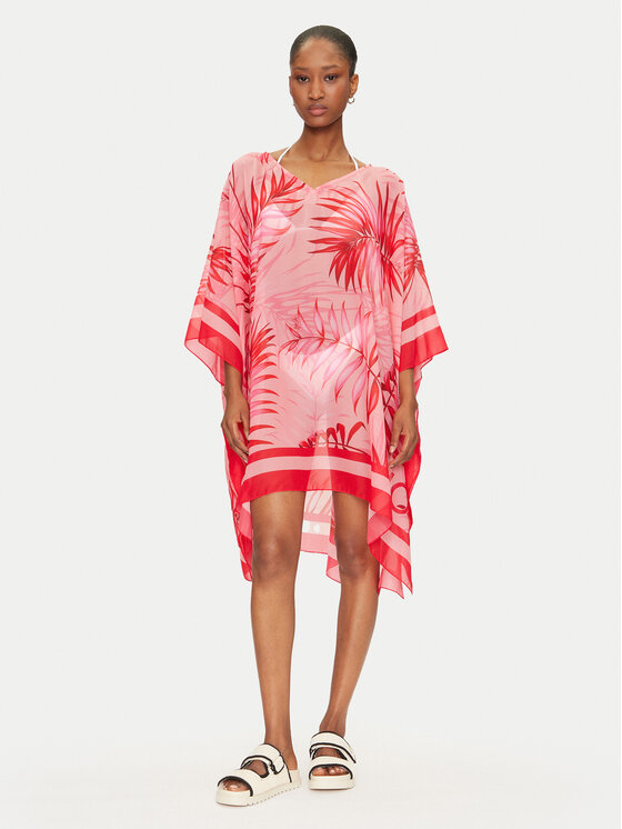 Пончо VA5173 T4902 Liu Jo Beachwear, розовый
Пончо VA5173 T4902 Liu Jo Beachwear, розовый