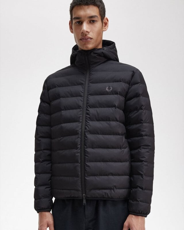 Мужская куртка с утепленным капюшоном Fred Perry, черный
Мужская куртка с утепленным капюшоном Fred Perry, черный