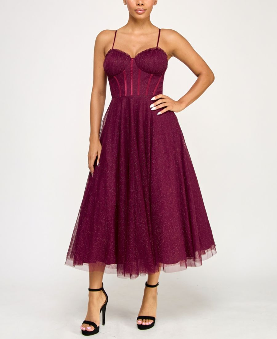 Платье-корсаж с блестками для девочек-подростков pear culture, Wine
Платье-корсаж с блестками для девочек-подростков pear culture, Wine